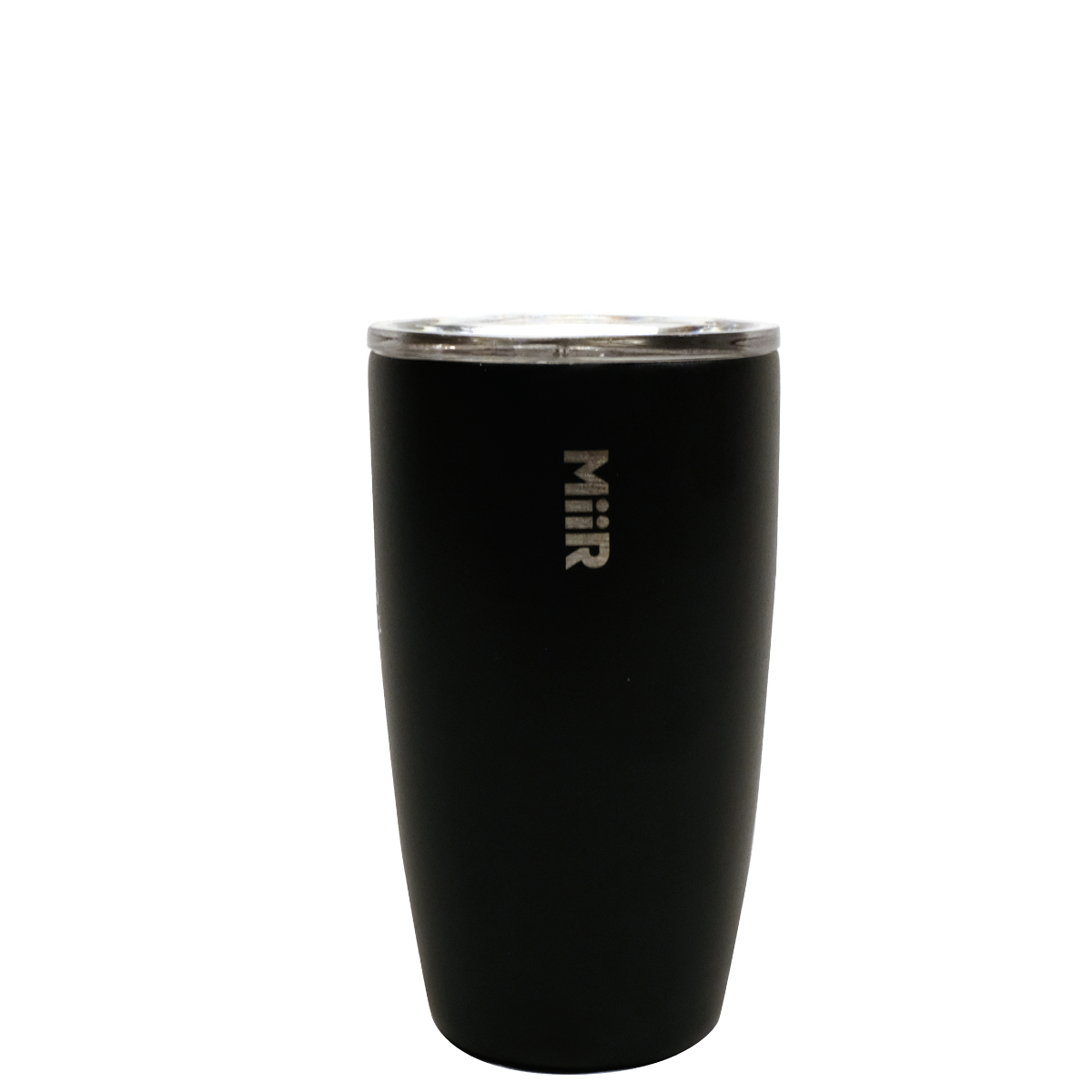 MiiR, Insulated Tumbler with Press-on Lid for Coffee, Tea and Car Cup  Holder Compatible, Black, 8 Oz 